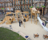 Dragon - giant wooden playground with climbing, tunnel and slide - on this page