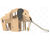 Elephant - giant wooden playground with slide and climbing activities 0
