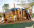 Bee Multiplay Unit - giant wooden playground with nets & slide for children 0