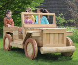 Roady Jeep - wooden jeep climbing frame for early years playgrounds - on this page