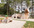 Deer Multiplay Unit - large natural wood playground structure for children 2