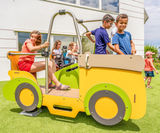J952 Inclusive Vehicle Springer - all-terrain playground rocker with ramp - on this page