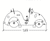 Big Twiny Car - playground car for 3 children, HPL panels, ages 2-6 2