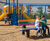 Buddy Bench - recycled plastic children's friendship bench for schools 1