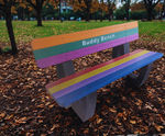 Buddy Bench - recycled plastic children's friendship bench for schools