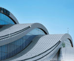 RHEINZINK Double Standing Seam - zinc roof panels for pitched buildings