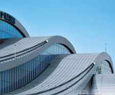 RHEINZINK Double Standing Seam - zinc roof panels for pitched buildings