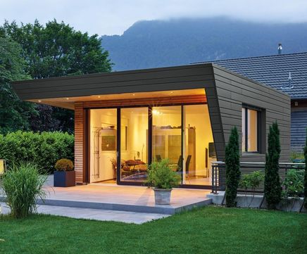 RHEINZINK H 25 Horizontal Panel - zinc facade cladding for buildings