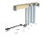 Valto - soft-close single pocket interior sliding door system 1