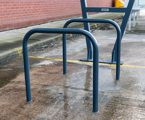 Bi-Stander™ - steel Sheffield hoop cycle stands
