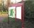 Cavalier combination display notice board and graphic panel 3