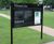 Richmond - combination display outdoor noticeboard with graphic panel 2