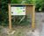 Bowman B combination display - oak notice board with cork pinboard 2
