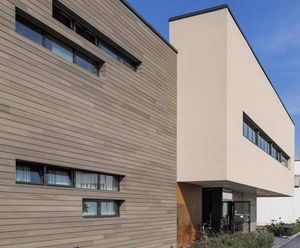 WEO Classic Silver - composite wood effect wall cladding for exterior use