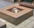 Flama Fire Table - corten steel outdoor fire pit for garden heating 0