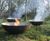 Mild Steel Bowl Fire Pit - outdoor steel garden fire bowl for burning wood 1