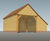 One Bay Garage CH1GA - oak frame single garage for car storage 1