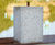 Granite Staddle Stone - square granite base for posts or garden use 0