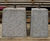 Granite Staddle Stone - square tapered granite base for posts or garden use 3