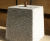 Granite Staddle Stone - square tapered granite base for posts or garden use 5
