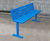 Epping Bench - steel outdoor seating for parks and public spaces 0