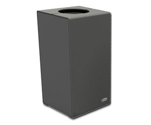Primium Design Litter Bins - steel outdoor rubbish bin for streets
