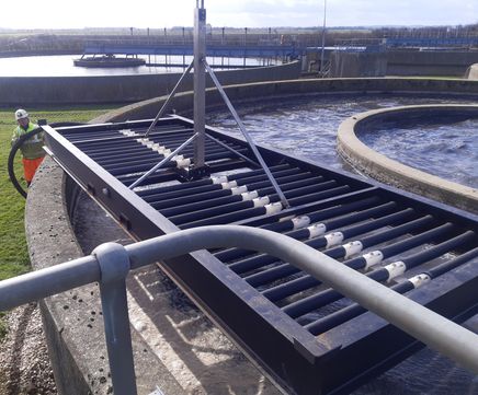 Wastewater aeration equipment hire