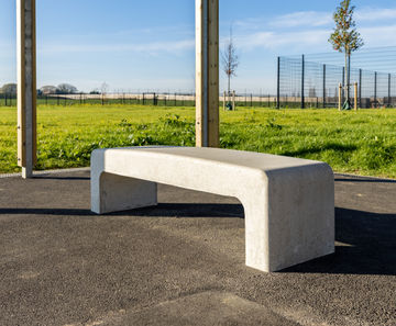 Pewsham Concrete Bench - PBN428