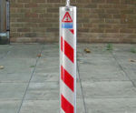 RGP (Removable Ground Post) - steel removable security bollard for parking