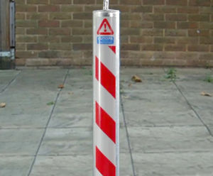 RGP (Removable Ground Post) - steel removable security bollard for parking