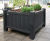 Palma Planter - recycled plastic outdoor planter for flowers and shrubs 0