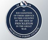 Memorial signs and plaques - on this page
