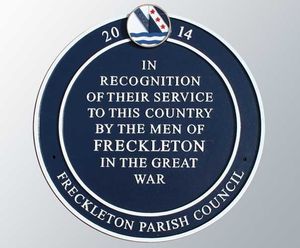Memorial signs