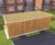 Sheldon SCS313 - enclosed sedum roofed timber cycle shelter 1