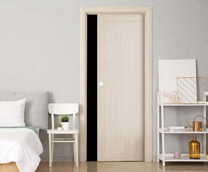 Glide Adjustable Single Pocket Door Kit - sliding door track for interiors