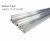 Ultra Bypass Double Track Sliding Wardrobe Door Kits - aluminium tracks 2