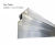 Ultra Bypass Double Track Sliding Wardrobe Door Kits - aluminium tracks 3