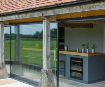Tommaslide Bottom Rolling System For Patio Doors - aluminium sliding track