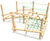Clamber Stack® - timber, rope and steel playground climbing frames 4