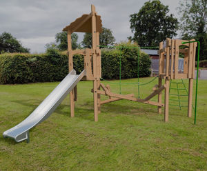 Explorer Towers - modular timber playground multiplay structures