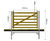 Timber bridleway gates 3