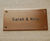 Engraved Plaques - custom metal nameplates for benches and memorials 5