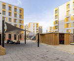 Bespoke street furniture for certified Passivhaus student accommodation