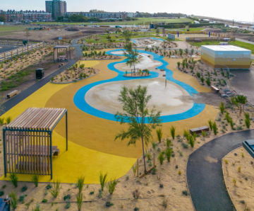 Design and build of inclusive seafront water play area - Littlehampton