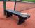 Block - recycled plastic outdoor bench 0