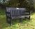 Langland - recycled plastic bench 0