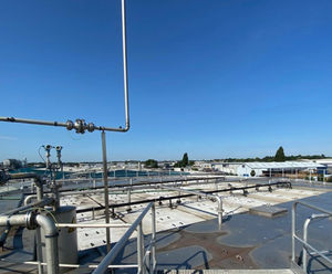Emergency leak detection and repair on anaerobic digester