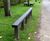 Rest - recycled plastic outdoor bench 1