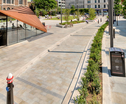 Yorkstone kerbs