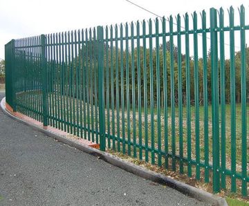 Protek® Palisade - steel high-security fencing